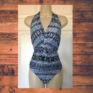 👙🏝 NWT! Jantzen sexy deep plunge halter